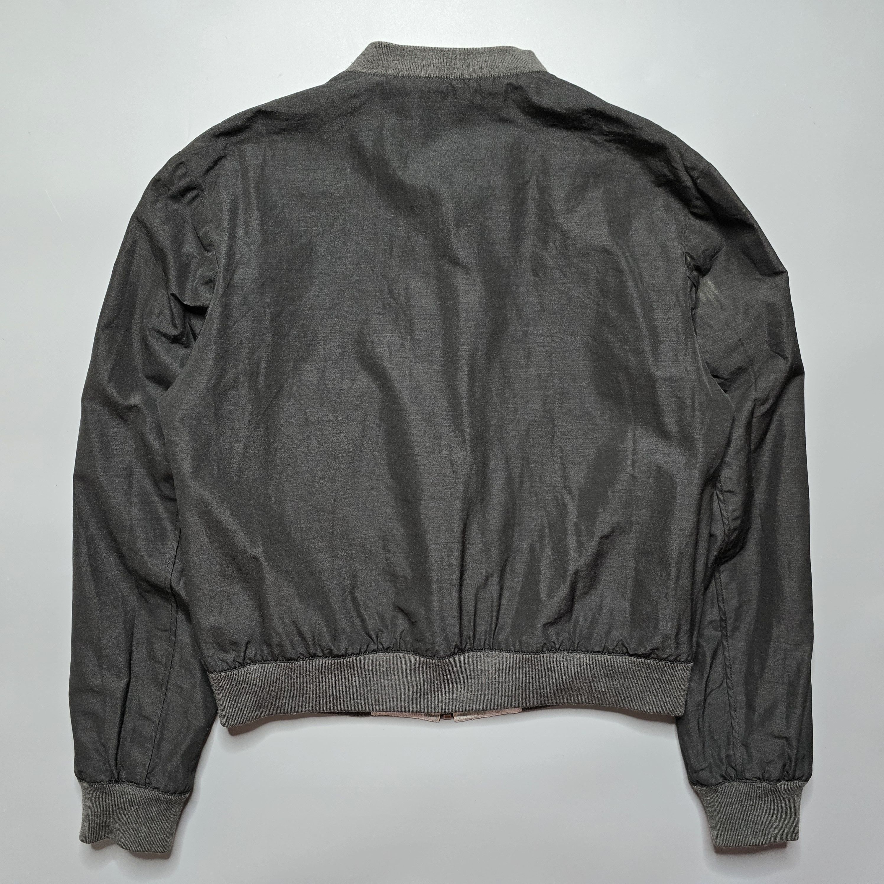 Wooyoungmi - Wool Reversible Cropped Bomber Jacket - 2