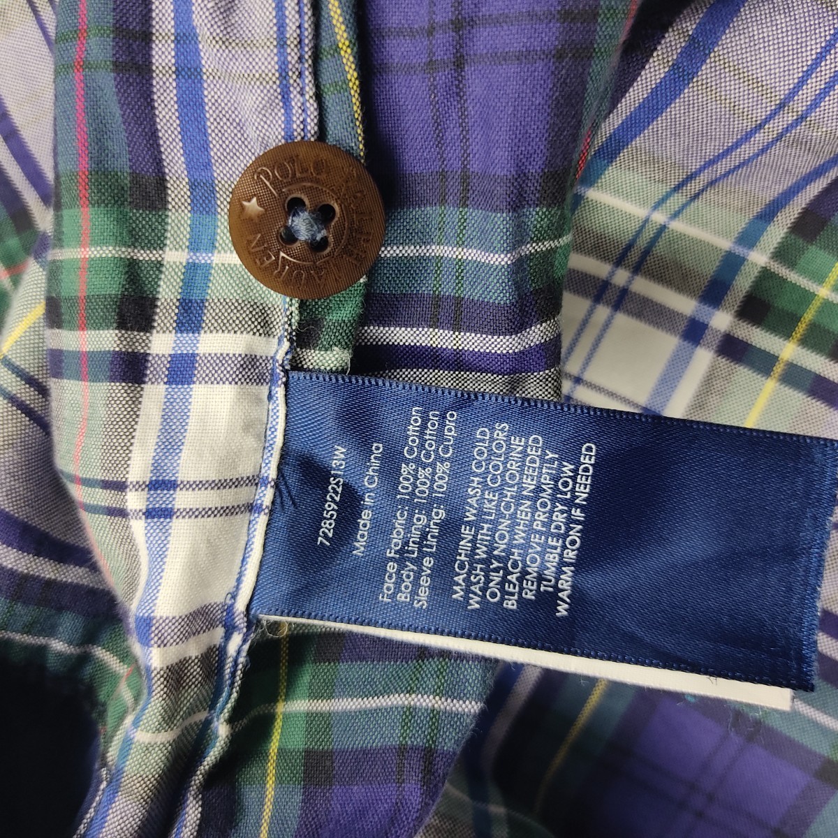 Harrington - Vintage Blue Jacket Workwear - 9