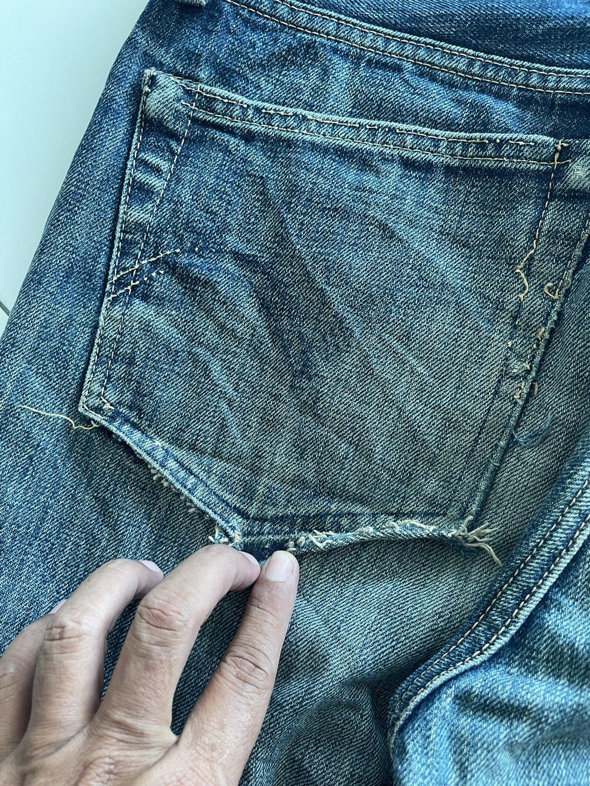 Japanese Brand - JAPANESE REPRO DENIM JEANS, BARNS OUTFITTERS & CO BRAND - 12
