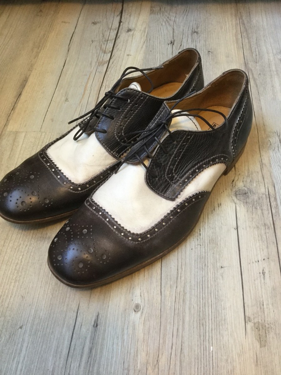 Moma - NEW! Spectator brogue.Fits like Saint Laurent or Dior - 1