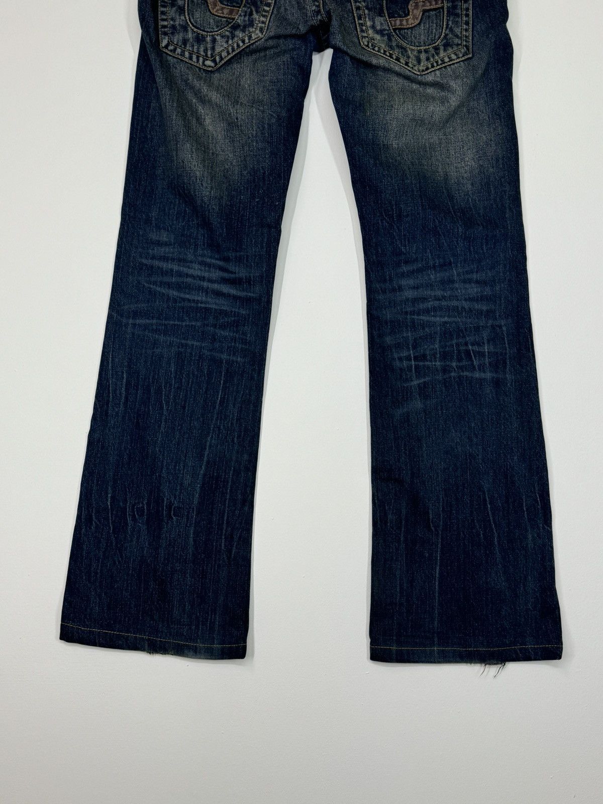 If Six Was Nine - Flare Zipper Pocket SEMANTIC DESIGN Boot Cut Denim - 8