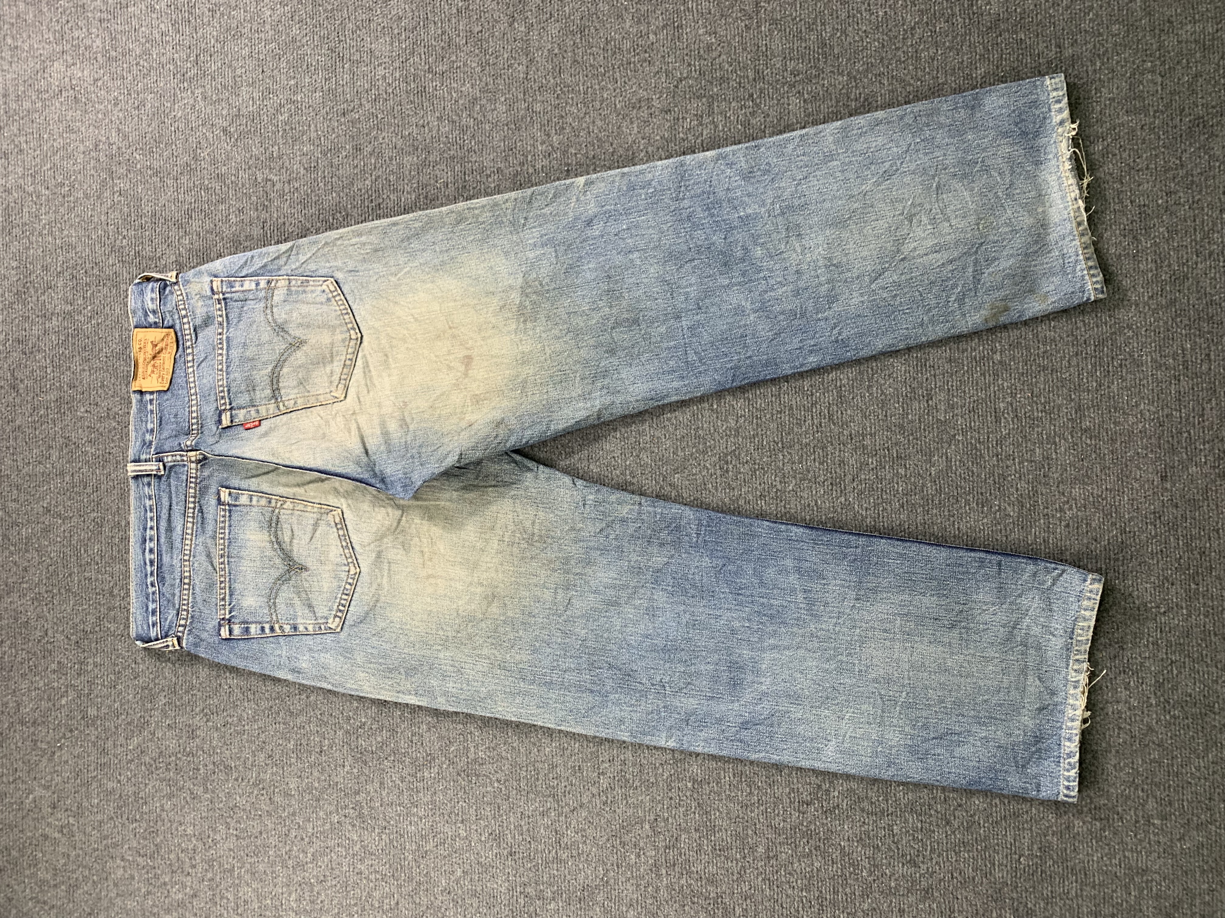 Vintage - Vintage 90s Levis 503 Selvedge Faded Blue Jeans - 3