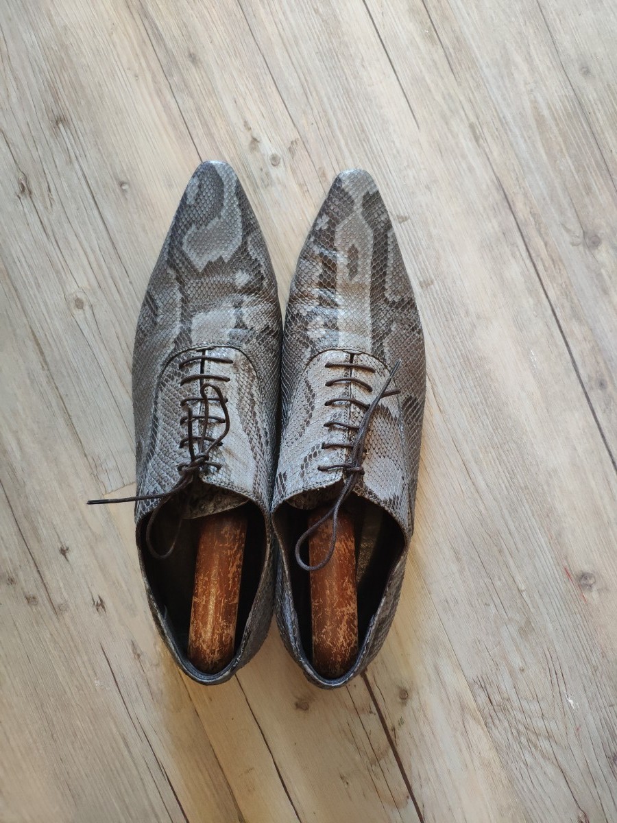 Gianni Barbato - GRAIL! Python derbies. Chic like Saint Laurent or Dior - 2