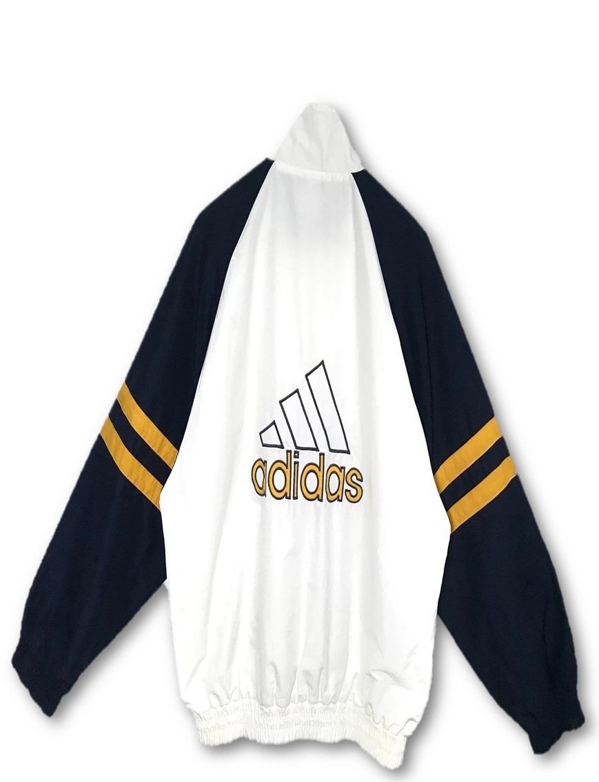 Vintage Adidas Embroidery Big Logo Spellout Jacket - 1