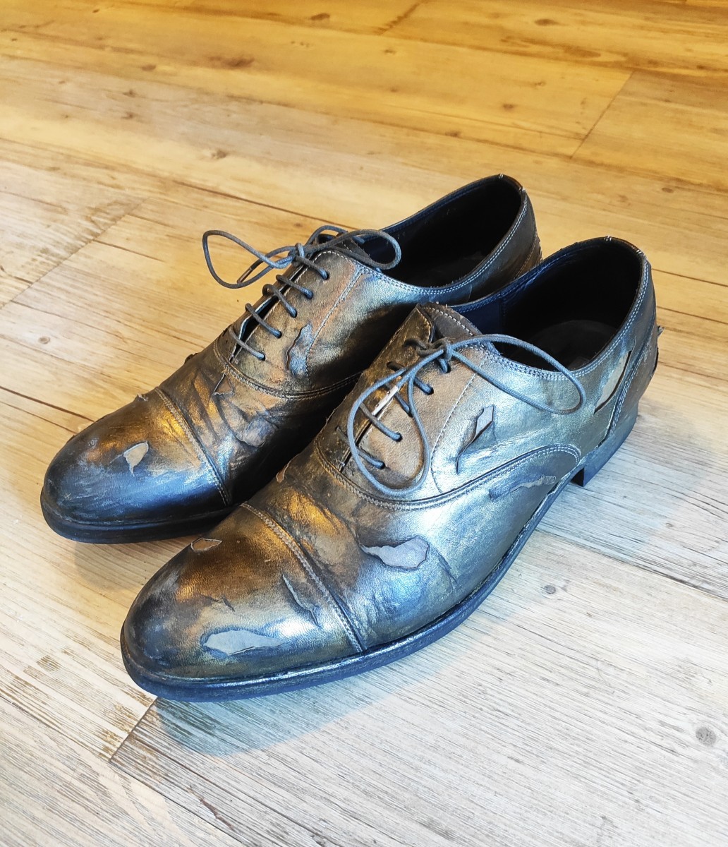 Destroyed derbies.Like Guidi or Yohji Yamamoto - 2
