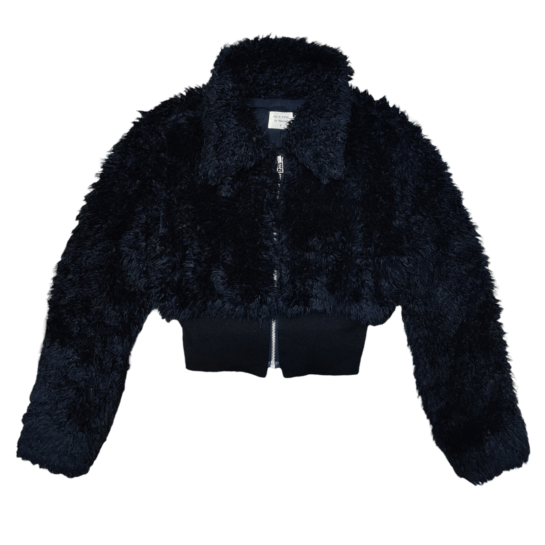 Archival Clothing - Vintage Japanese Brand Rice-Stix by Manial Fur Zip Up - 1