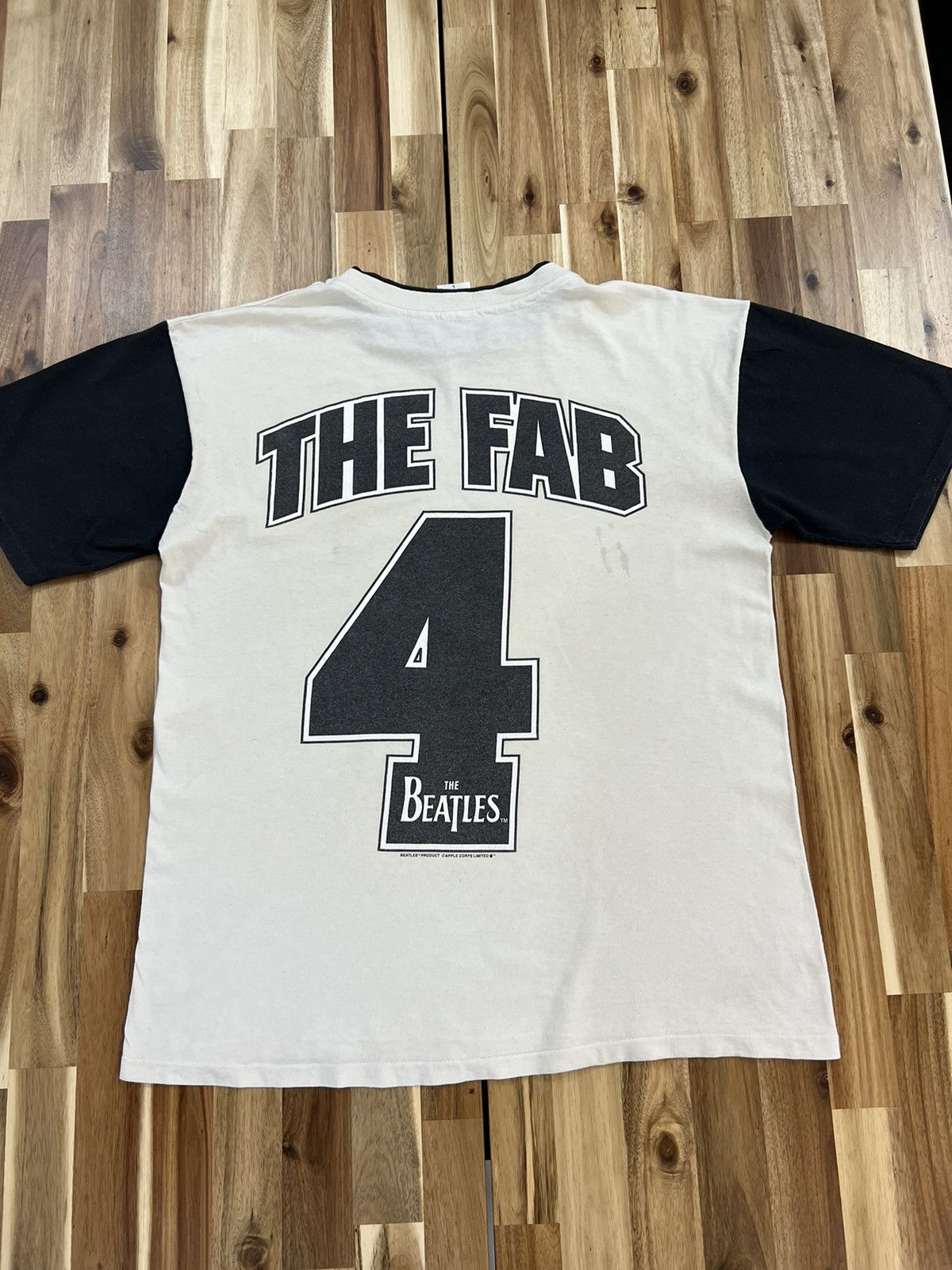 Vintage 80’s The Beatles The Fab Fours Band Tees - 1