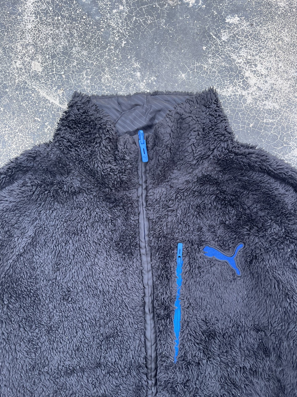 Reversible Puma Tech Wear Fleece warmer Jacket - 5