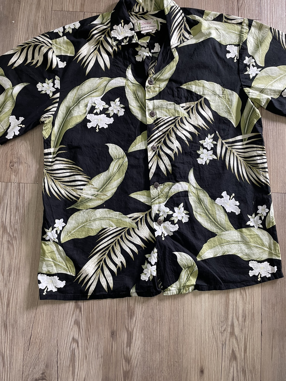 Vintage - Vintage Orchid Hawaiian Shirt - 3