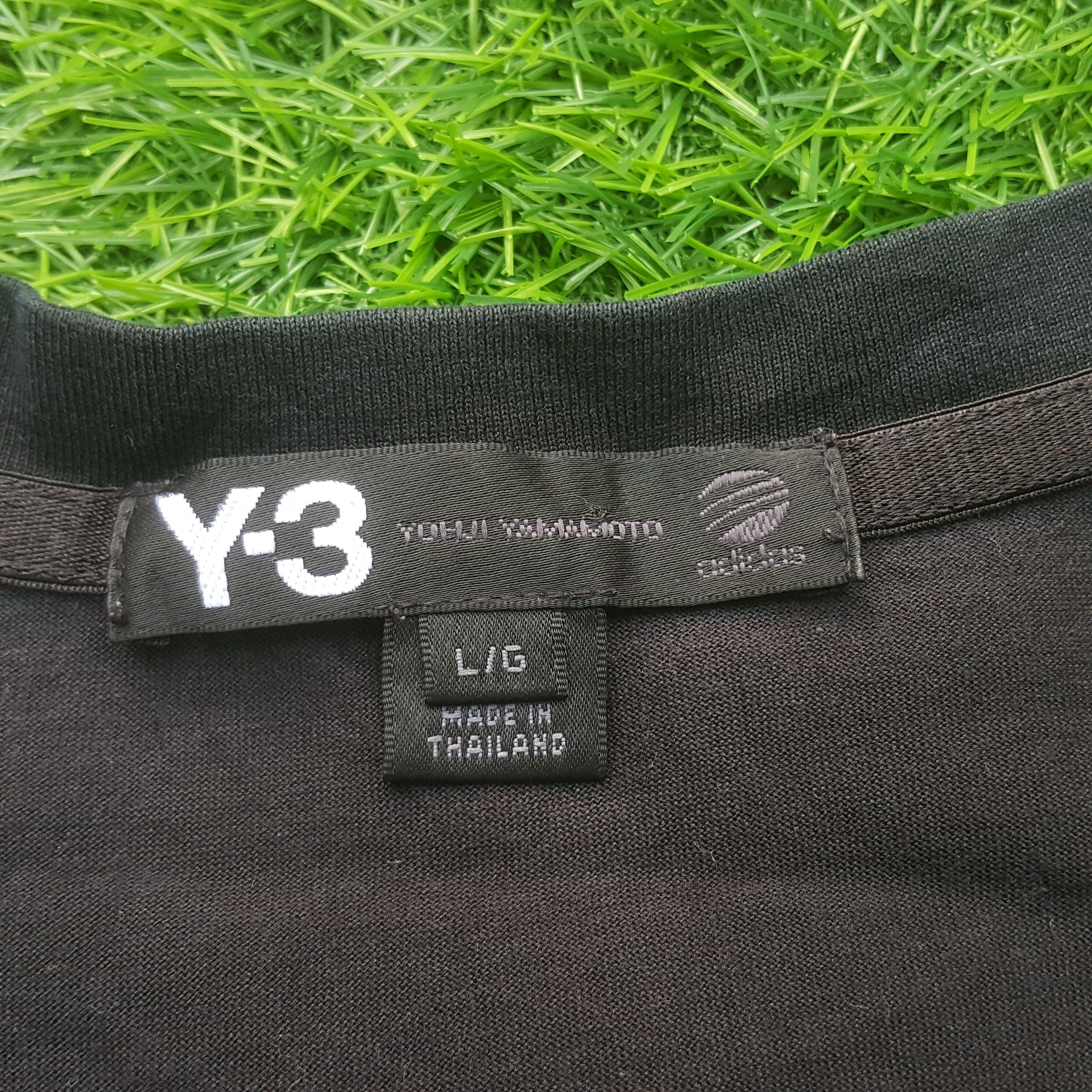Yohji Yamamoto x Adidas Y3 V-Neck Tshirt - 5