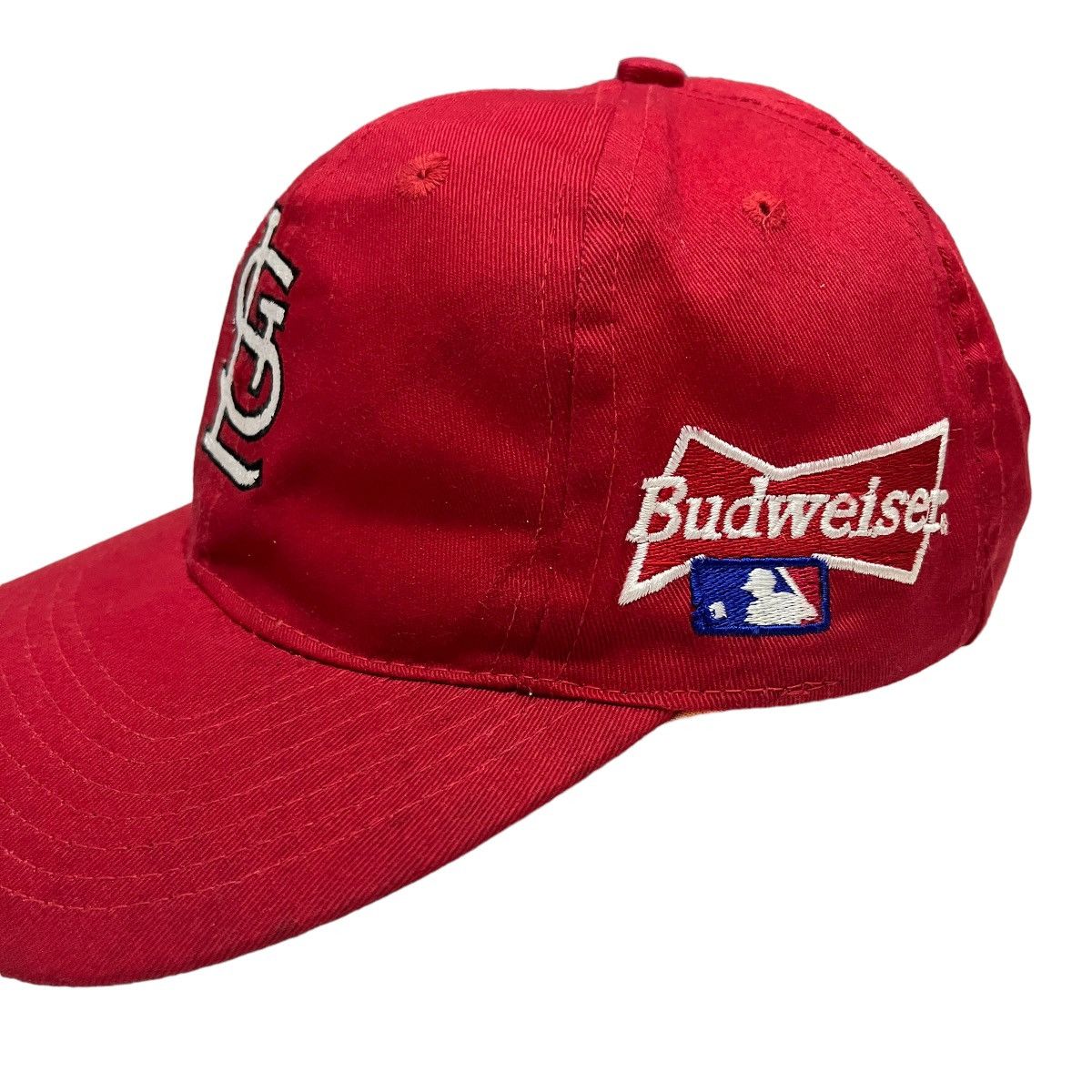 Vintage - St Louis Cardinals Plain Side Logo Budweiser - 2