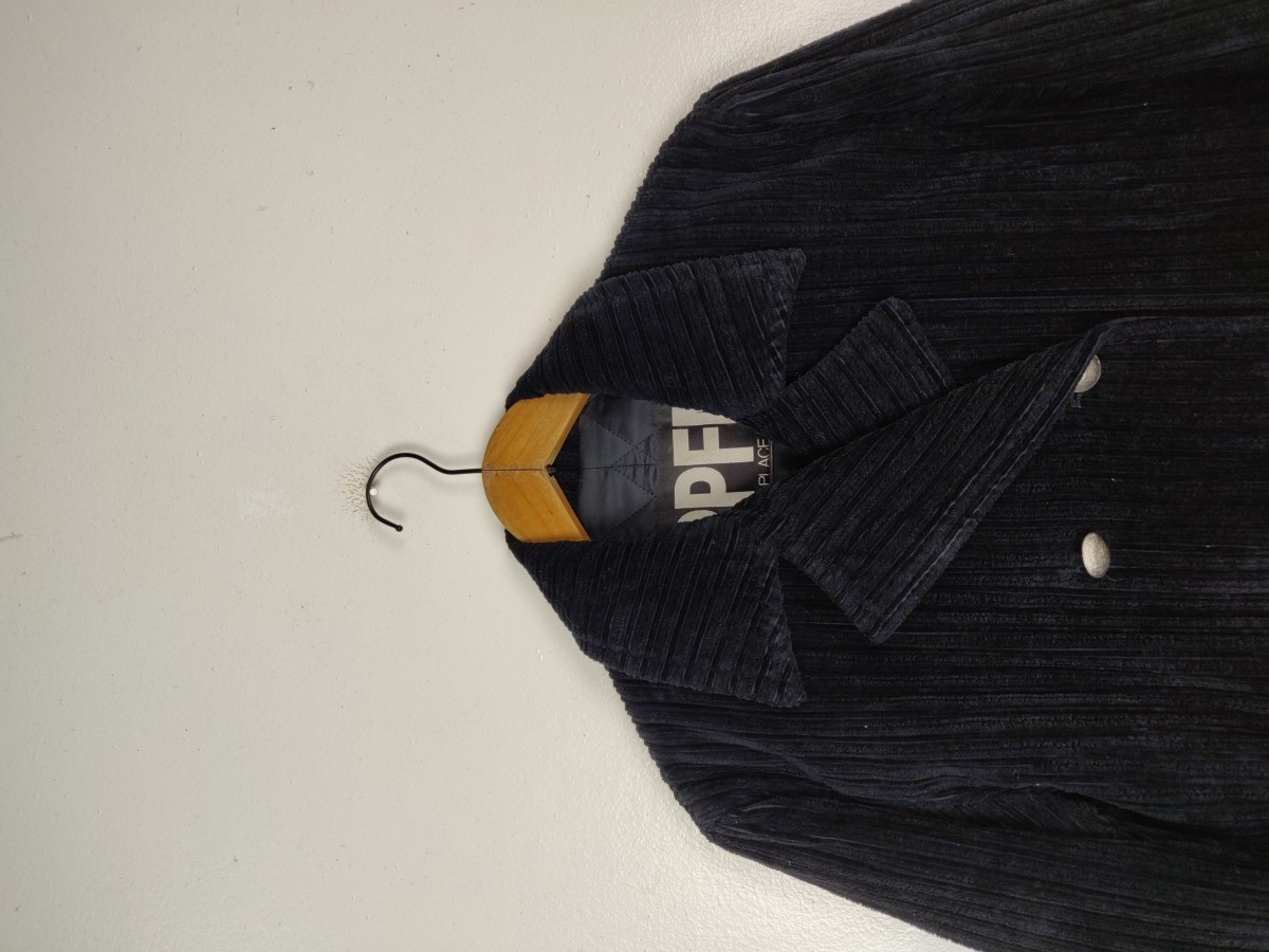 PPFM - Double Breast Corduroy Jacket Coat Outerwear - 3