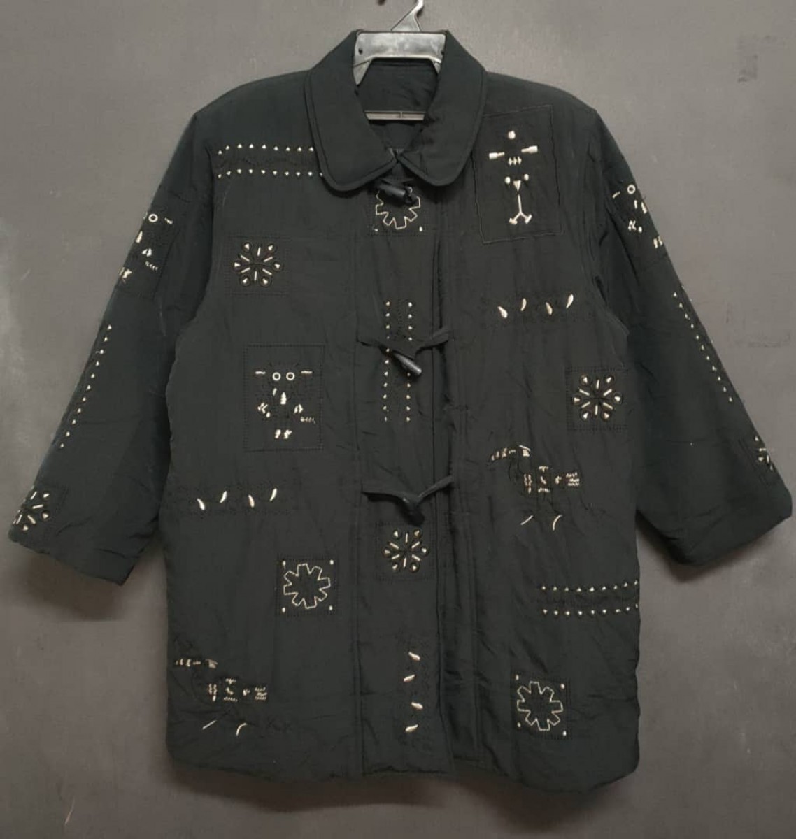 Designer - Embroidered Polyester Jacket - 1