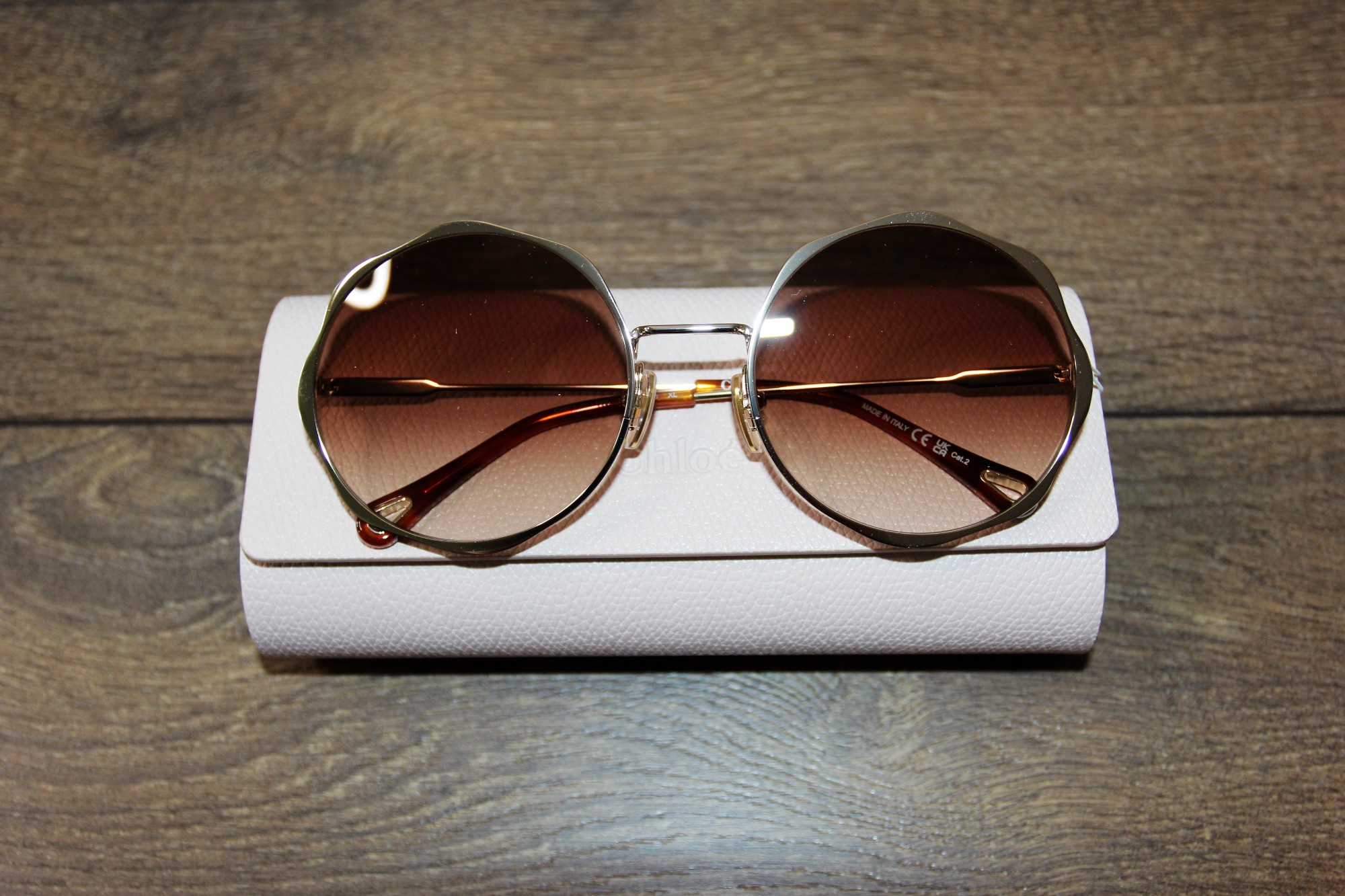 CHLOE sunglasses (BNWT) Chloé BNWT SS23 CHLOE HONORE ROUND SUNGLASSES | calif  main image 2