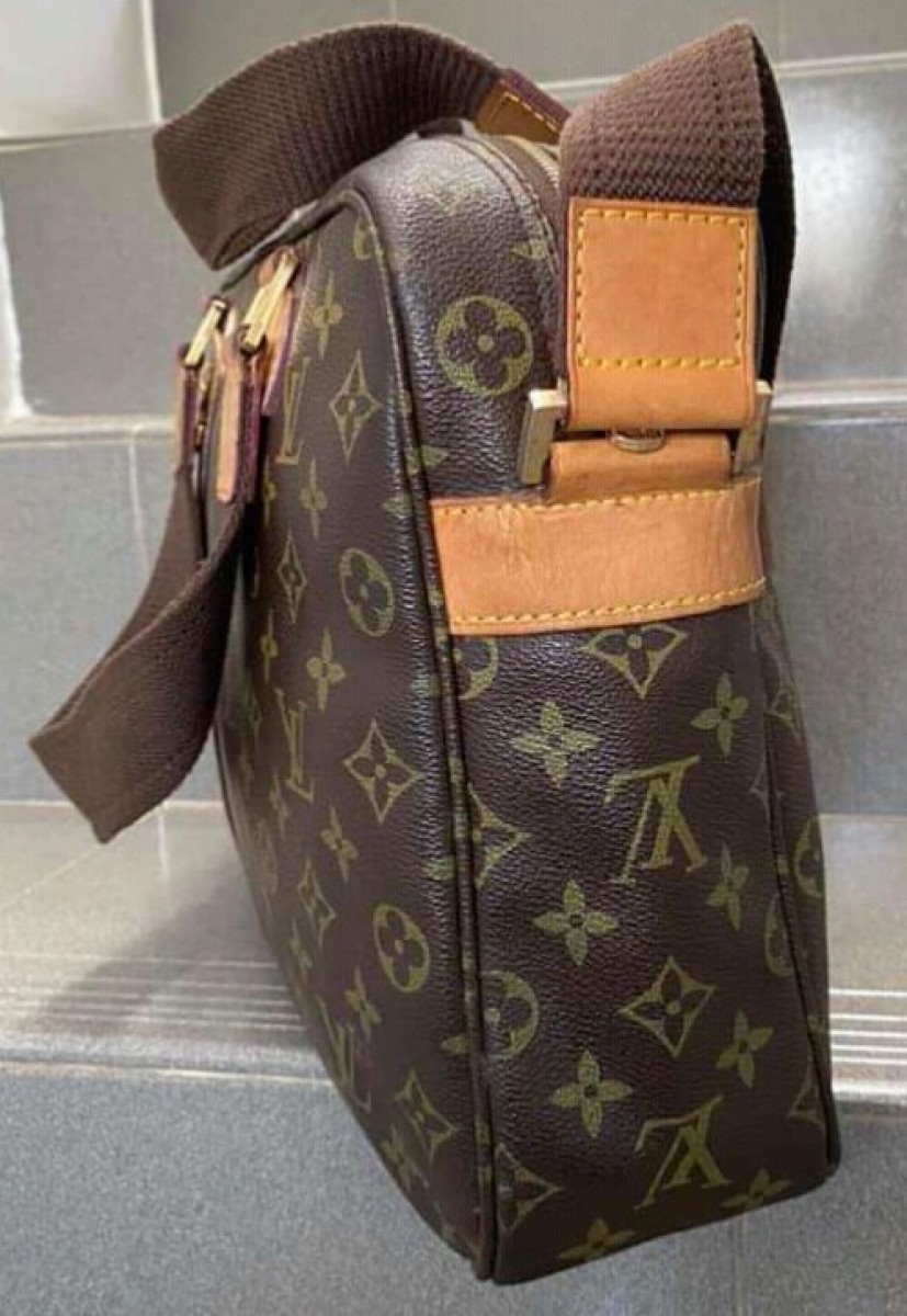 $1350 Sac Bosphore monogram canvas messenger bag - 9