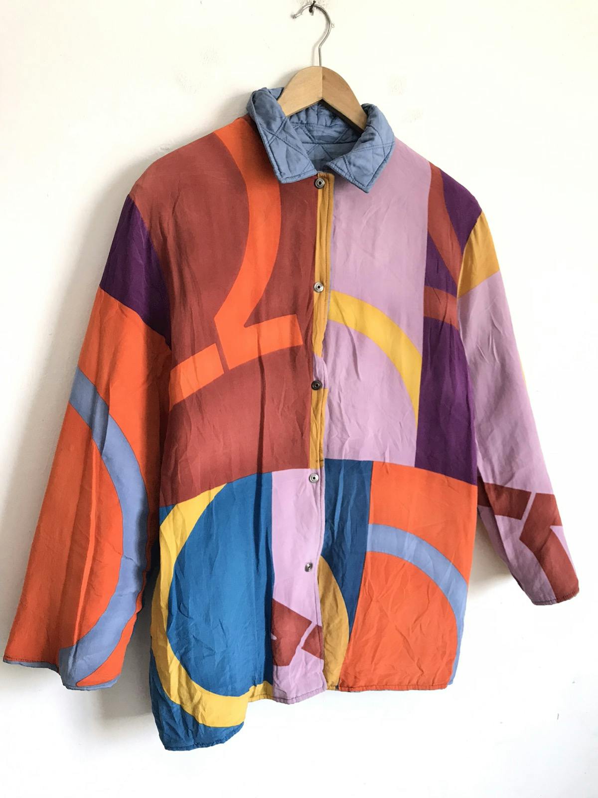 Salvatore Feragamo Quilted Colorway Reversible Jacket - 2