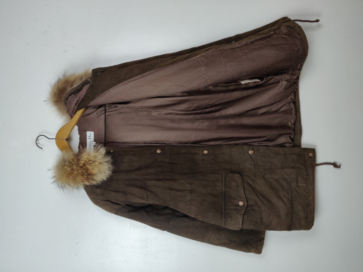 Christian Dior Monsieur - Christian Sports Snap Button Fur Parka Jacket - 7