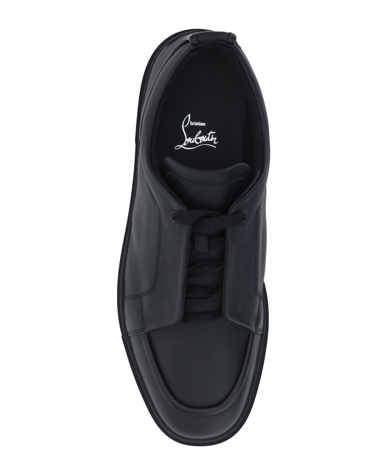 Jimmy Rubber-Trimmed Leather Sneakers - 3