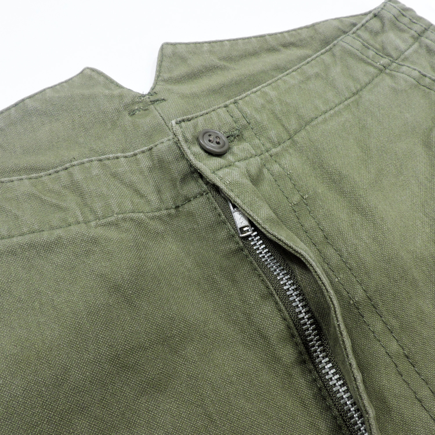COMME DES GARÇONS 2010 MILITARY CANVAS JODHPURS PANTS - 8