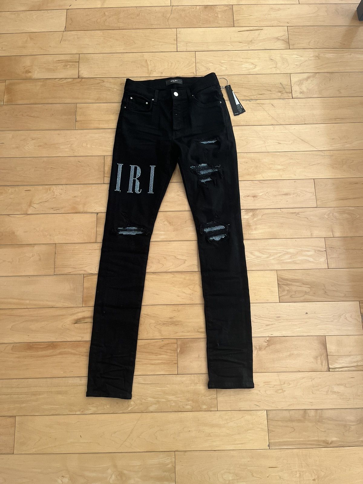 NWT - Amiri Crystal MX1 Jeans - 1