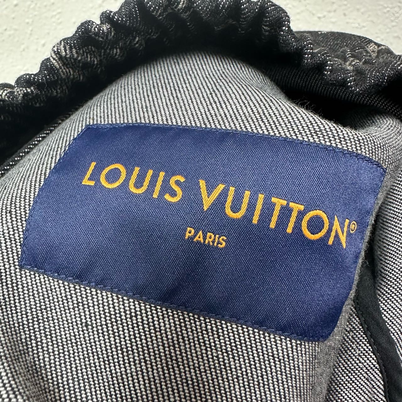LOUIS VUITTON LV 24SS new starry sky monogram full print denim jacket - 3
