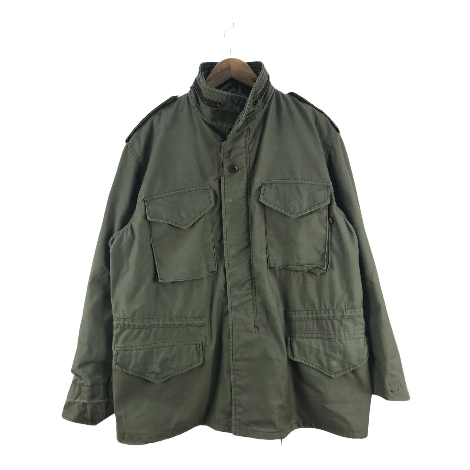 Alpha Industries - Vintage Alpha Industries Coat Mans Field Military Jacket - 1