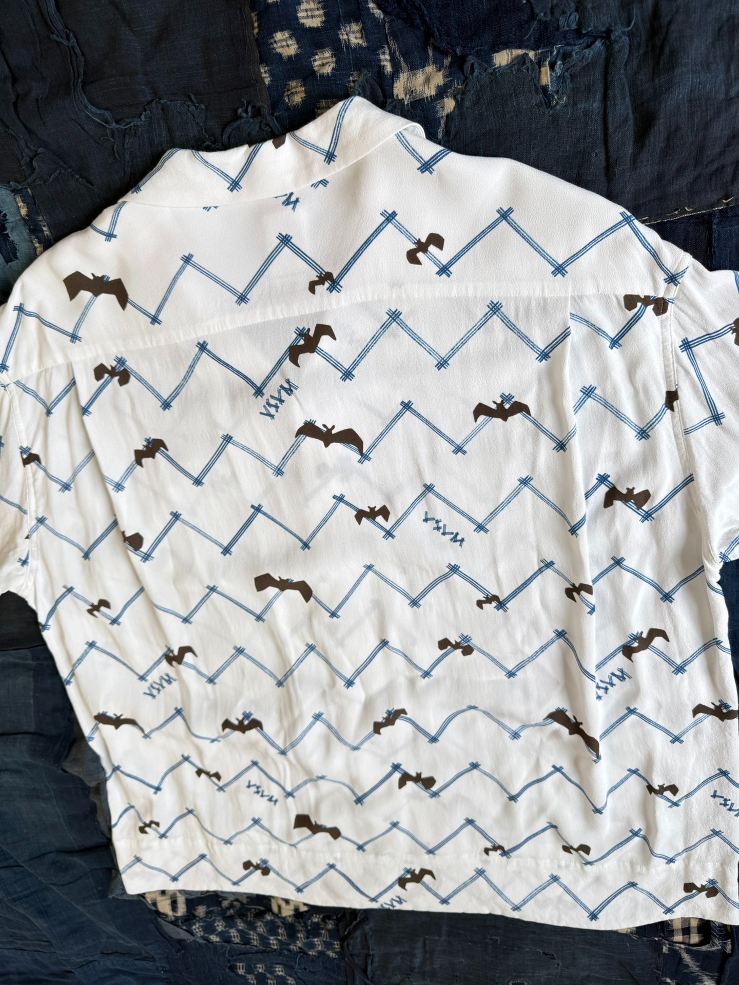 VISVIM 23SS COPA SHIRT S/S BATS bat short sleeve shirt - 3