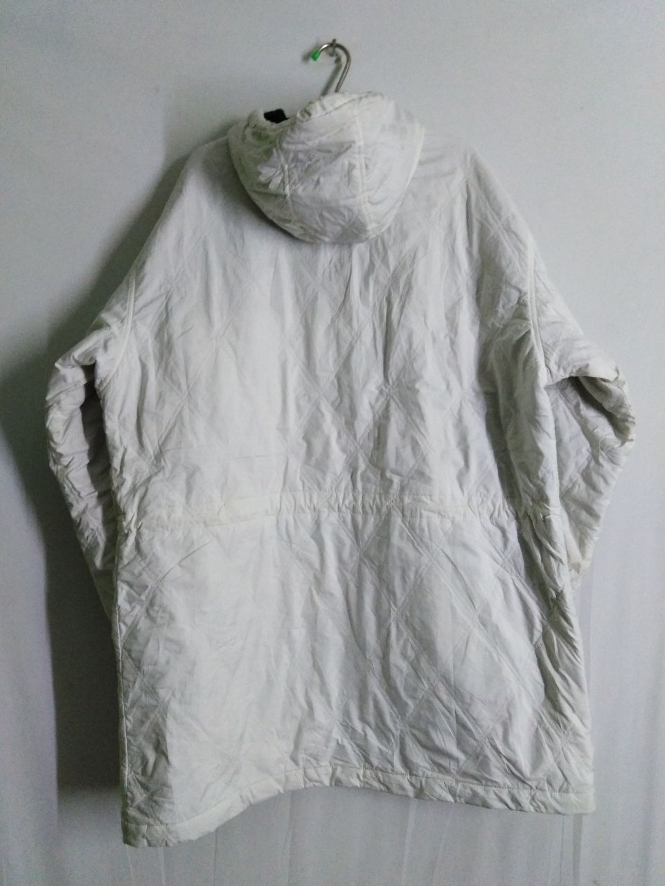 RARE! FRED PERRY PUFFER WHITE JACKET - 5