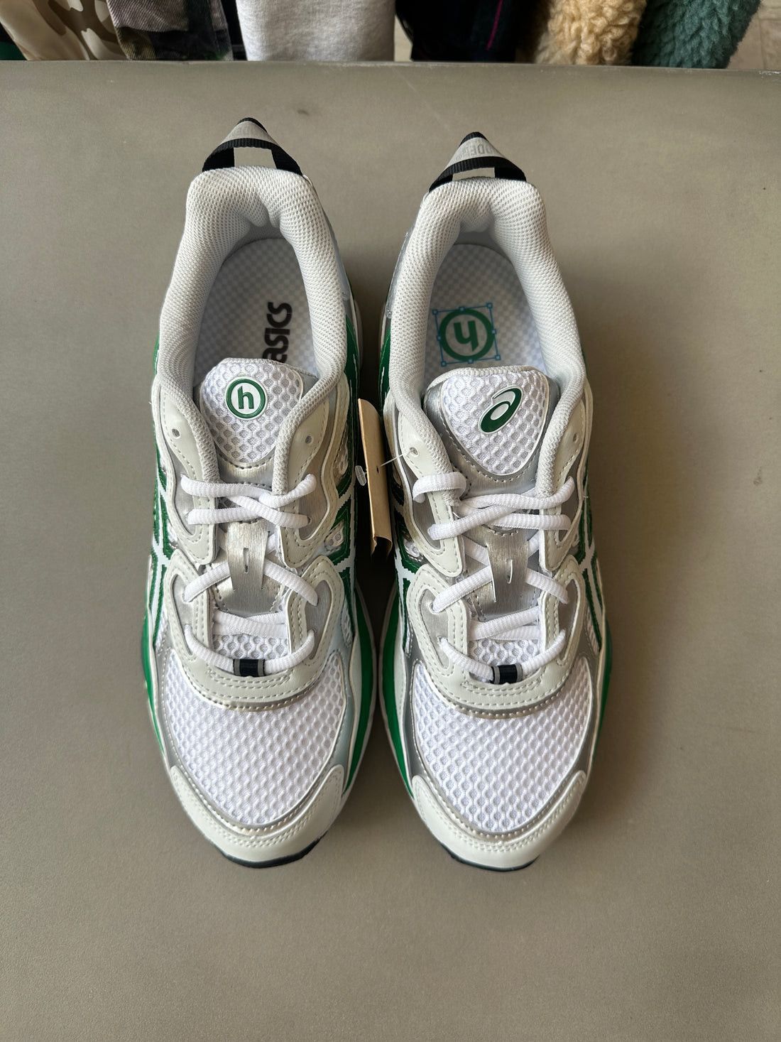 Asics Hidden NY Gel NYC Sneakers White Green - 7