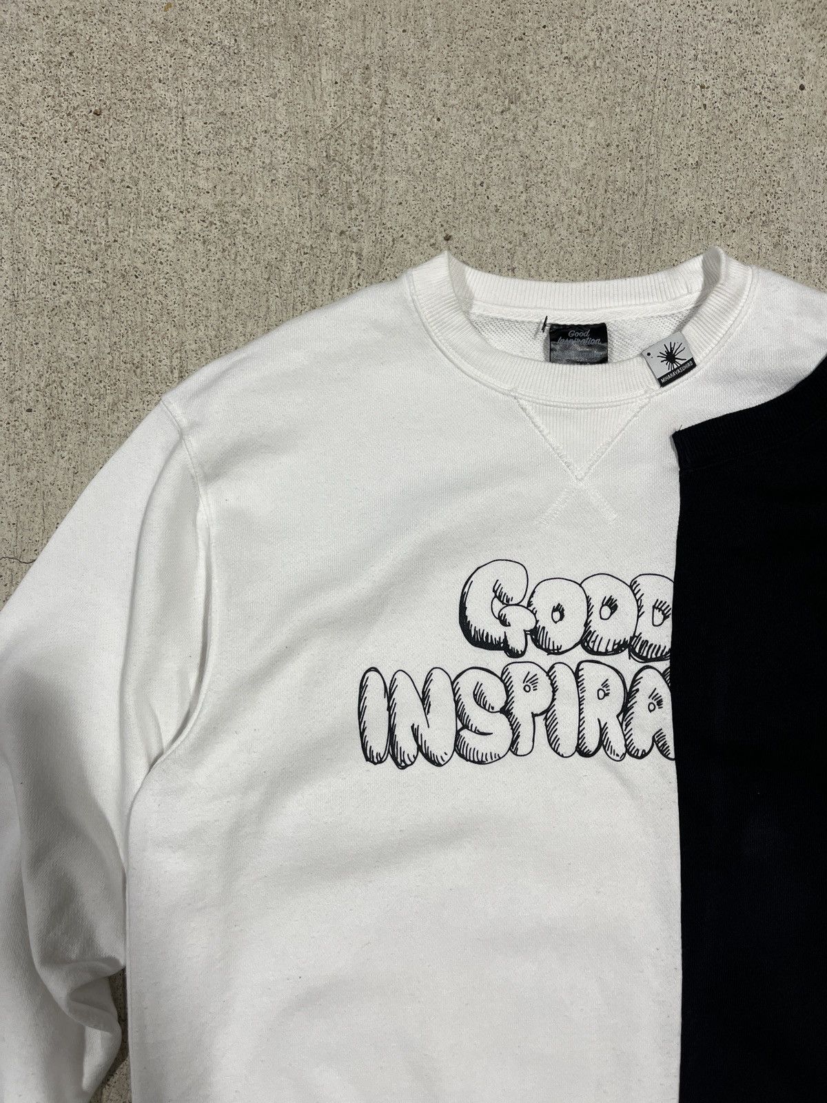 MIHARAYASUHIRO “Good Inspiration” Rebuild Sweatshirt - 3