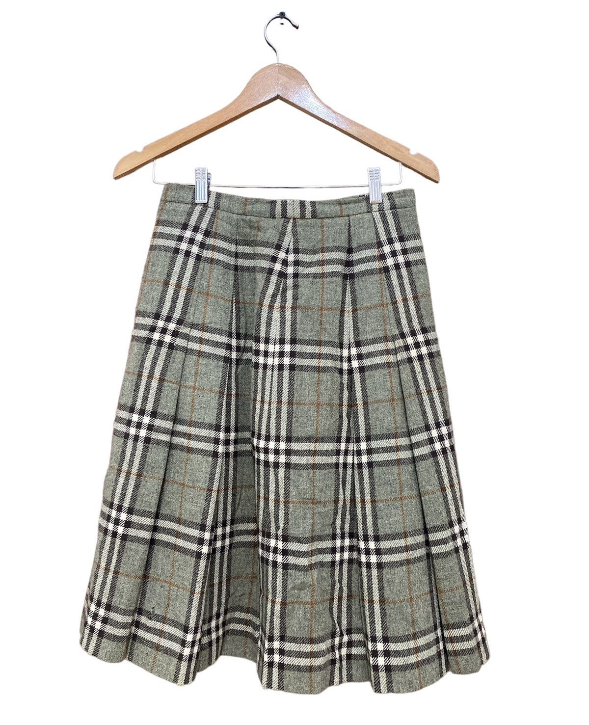 Burberry Prorsum - Vintage Burberry Wool Novacheck Skirt - 2