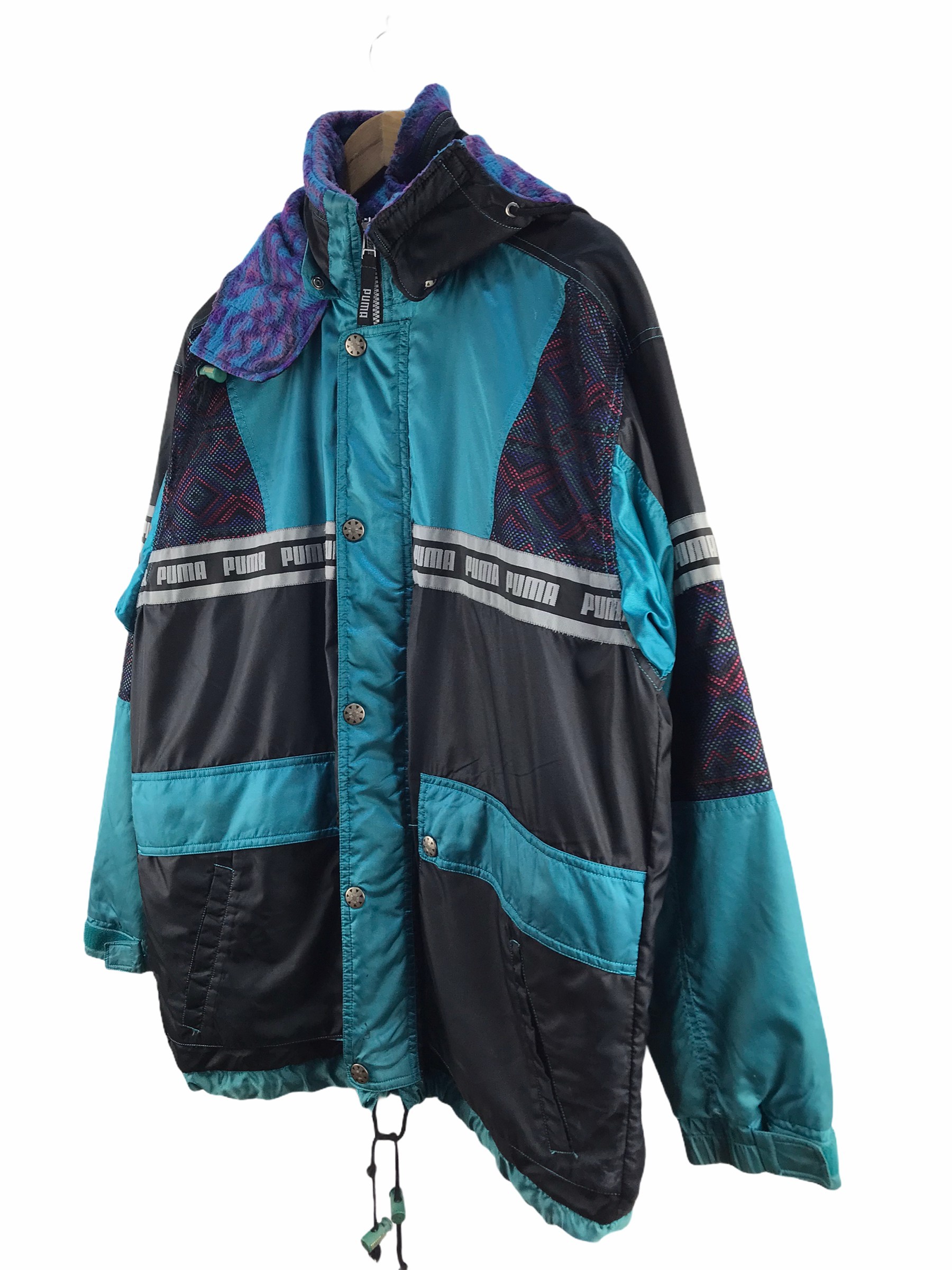 Vintage Puma Hit Union Hoodies Jacket - 5