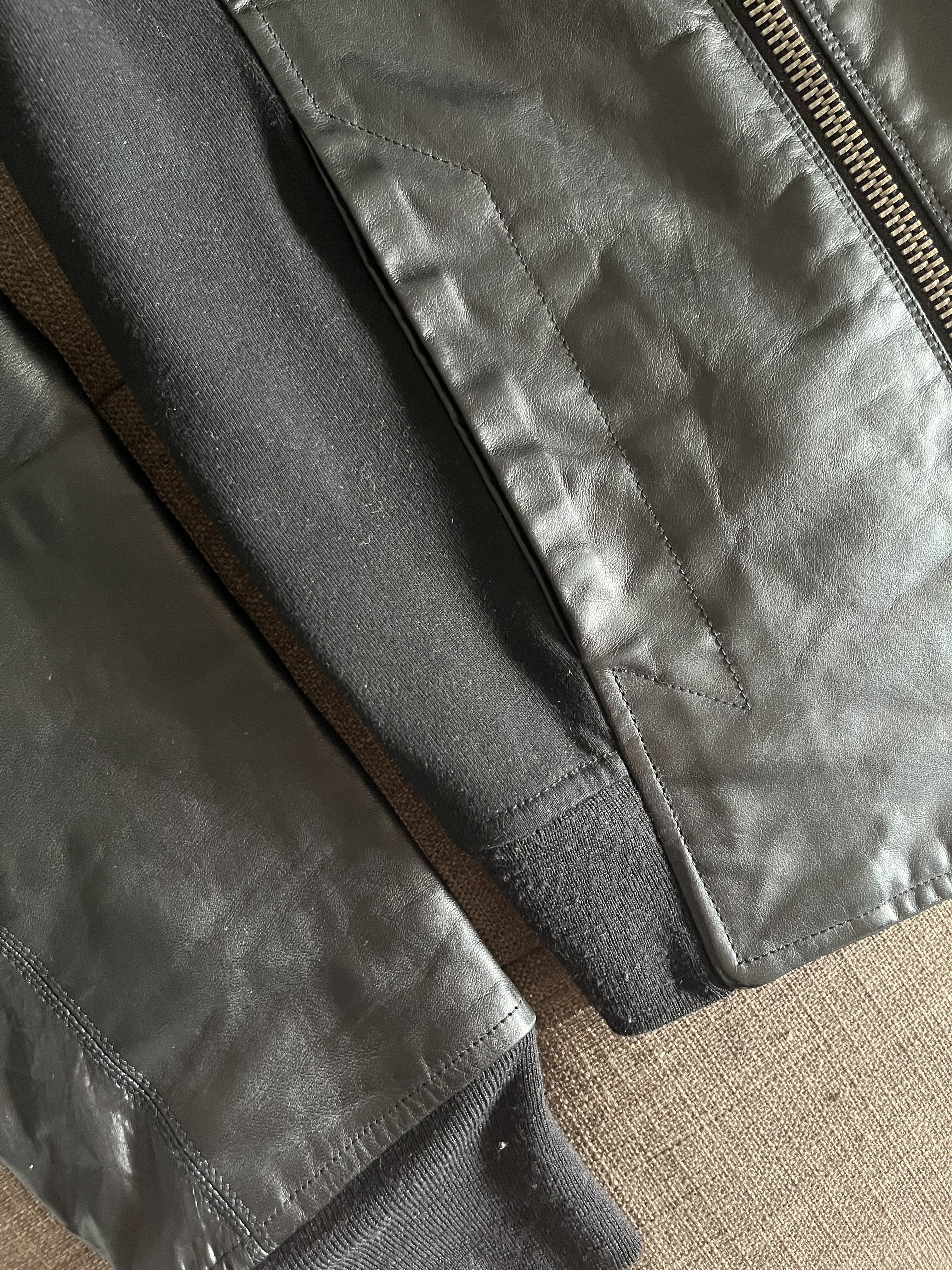 Mainline Hooded Jacket (lamb/nylon/cotton) - 6