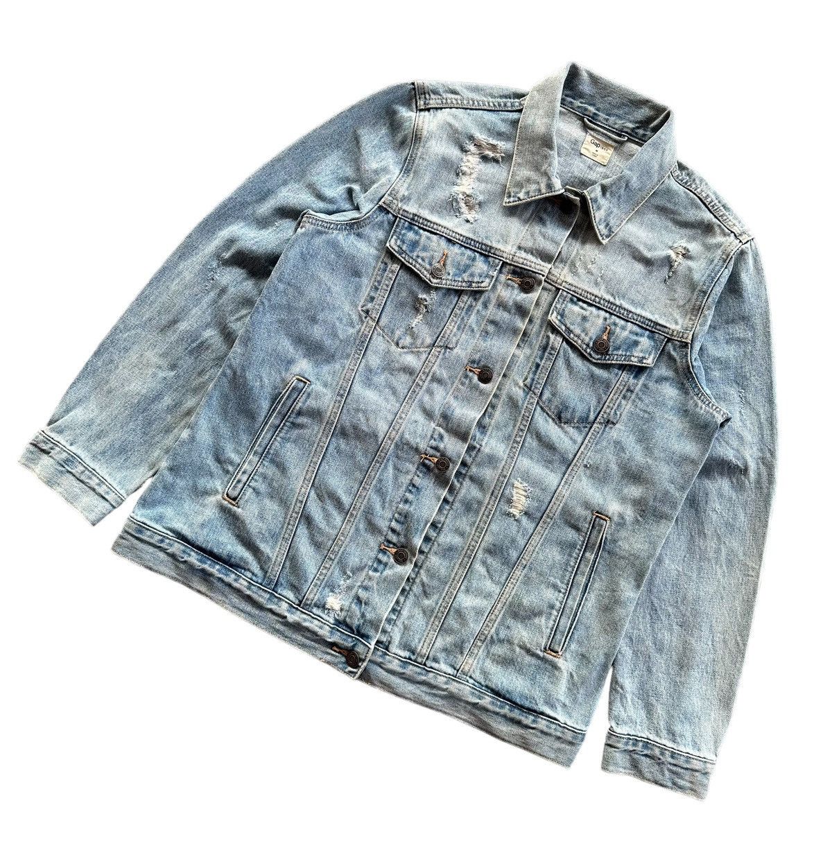 Gap Denim Jacket Distressed - 16