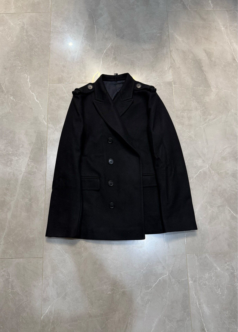 Dior SS06 Double-Breasted Shoulder-Epaulette Jacket by Hedi Slimane - 1