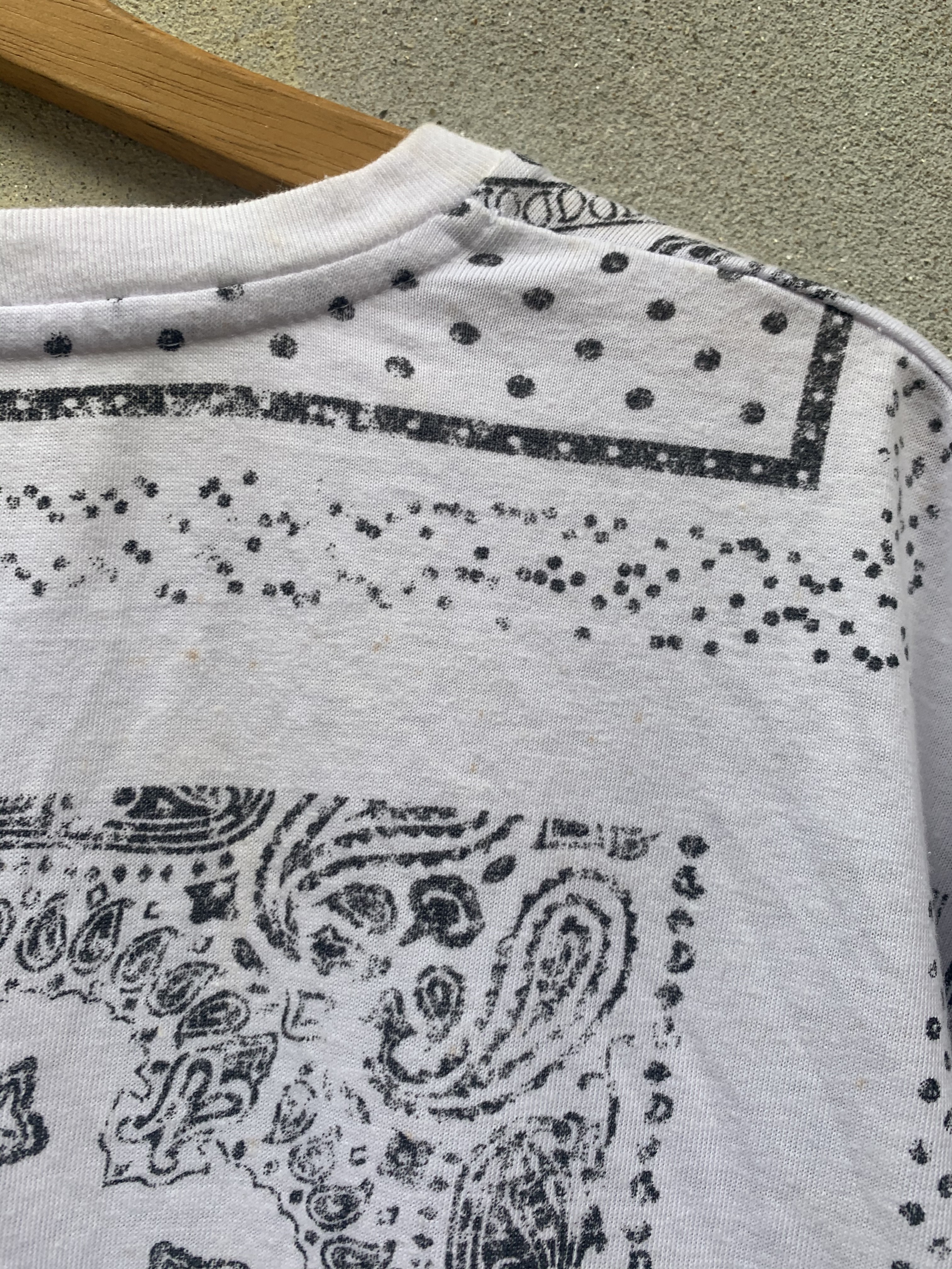 Japanese Brand - Suggestion Paisley Visvim Inspired Drop Shoulder T - 6