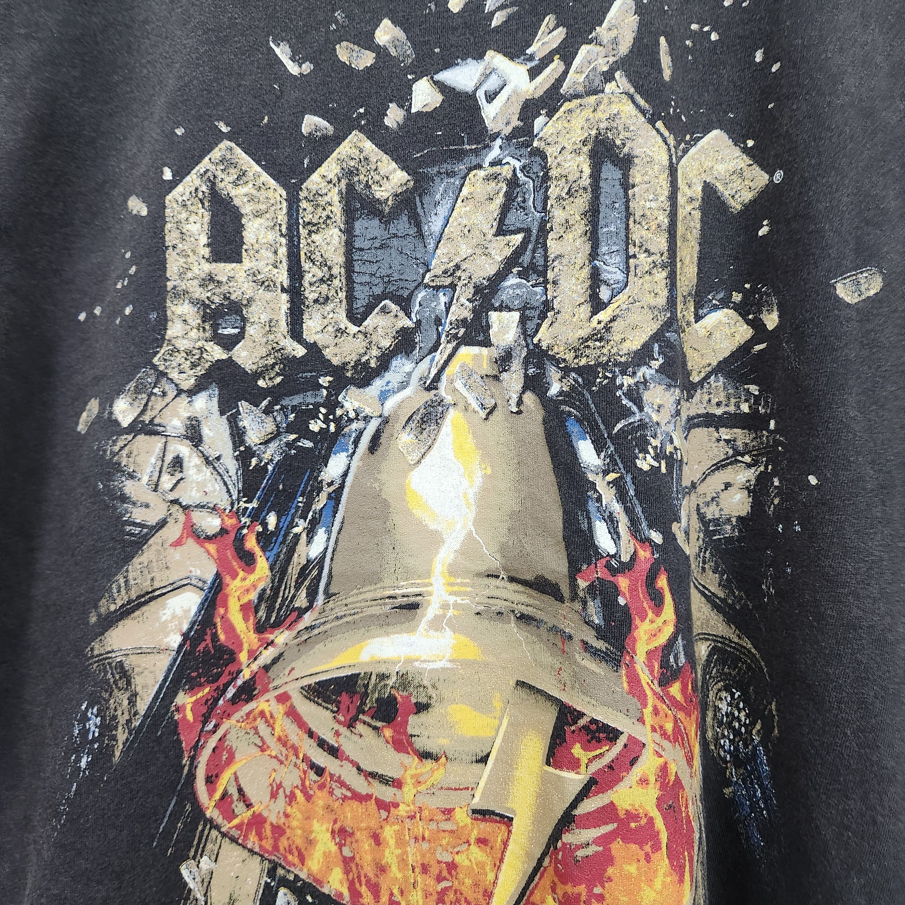 Band Tees - ACDC Hells Bells Rock Tees - 8