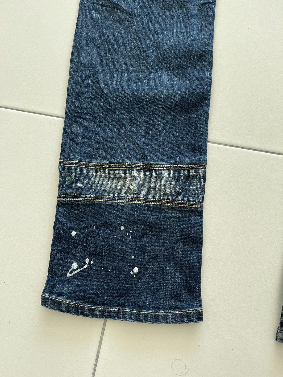 Japanese Brand - PPFM Denim Jeans Ripped style Distressed - 12