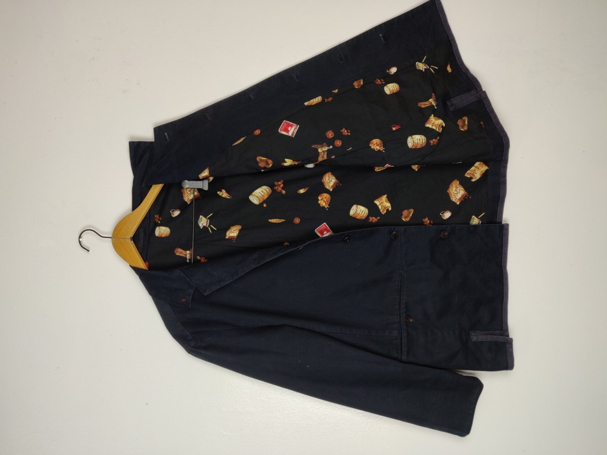 Japanese Brand - Papas Japan Monogram Inner Outerwear Light Jacket - 2
