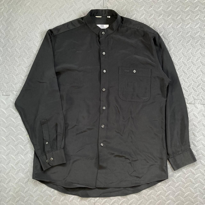 Balenciaga Men's Black Shirt - 1
