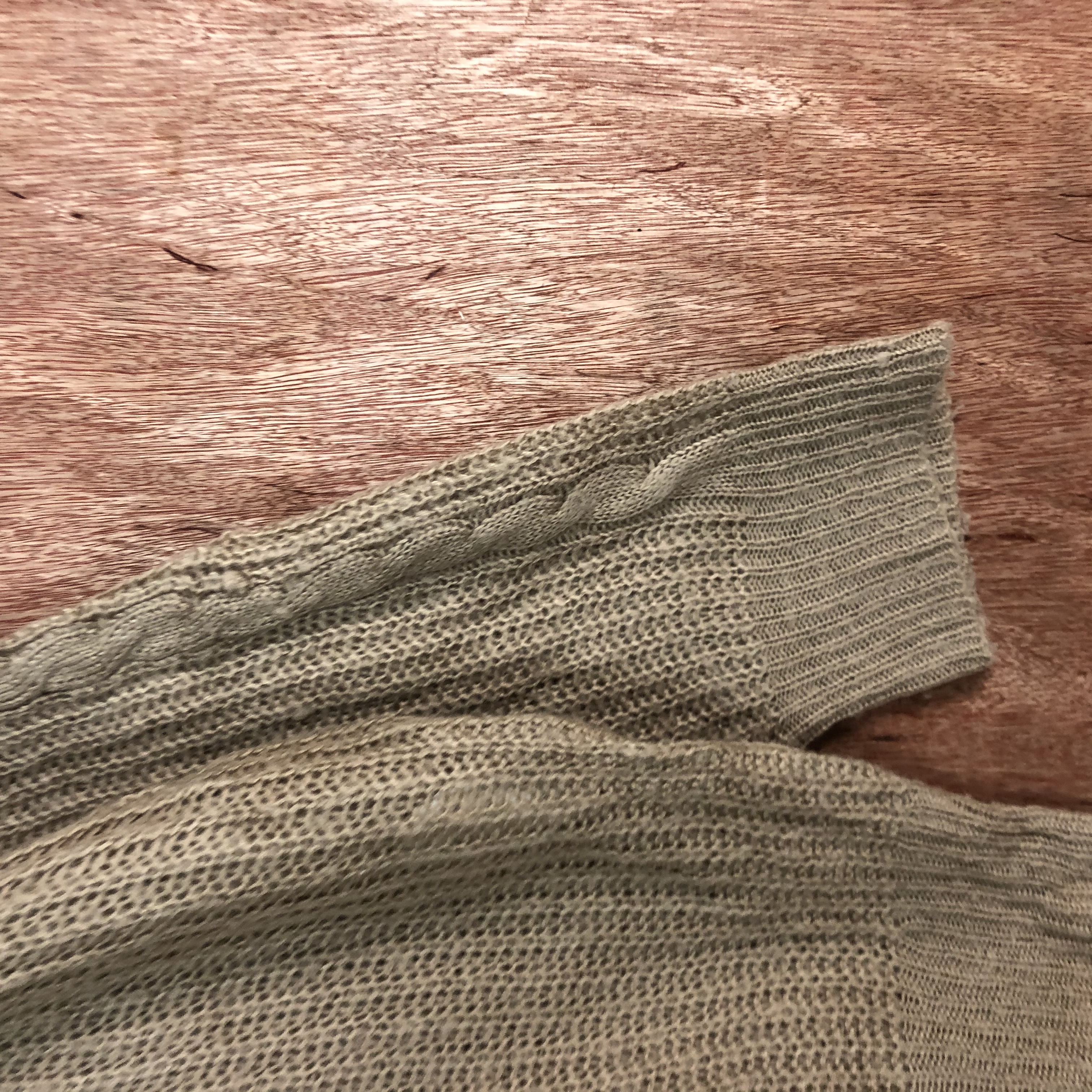Homespun Knitwear - Glory Brown Faded Knitwear #c545 - 3