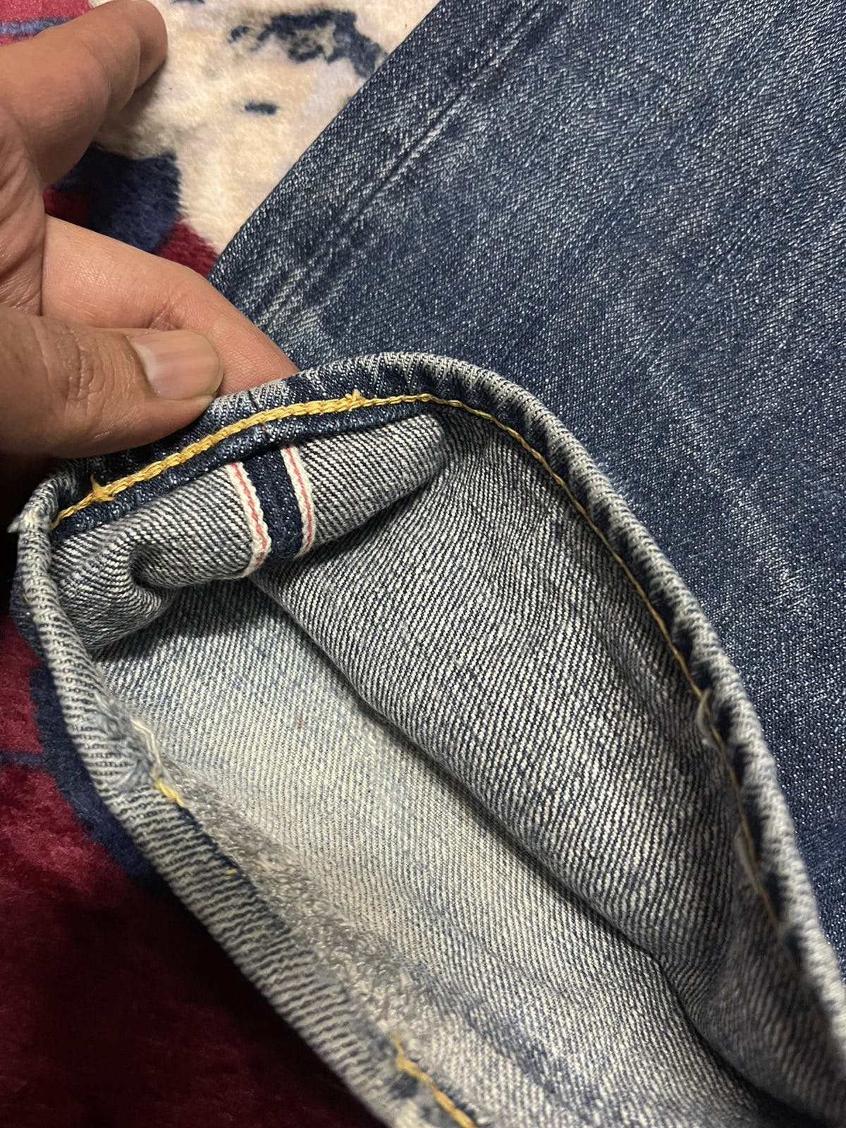 Yamane selevedge jeans distressed - 8