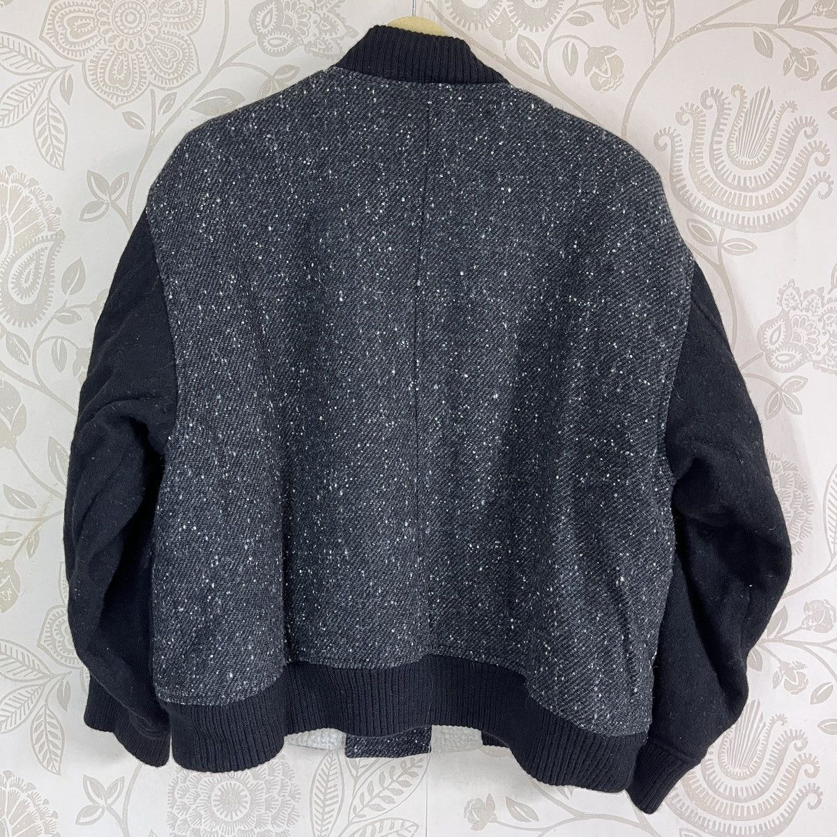 Vintage - Ithaca Bomber Knit Sweater Wool Japanese Designer - 2