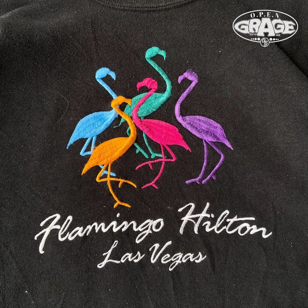 Vintage - Crewneck / Sweatshirt FLAMINGO HILTON Las Vegas - 3