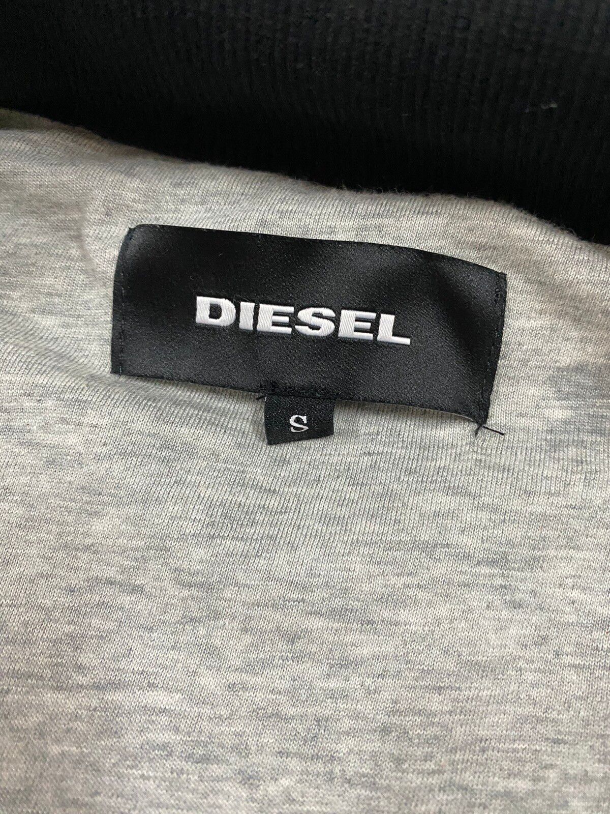 Diesel Sweater Tricolor Gliter Grey Striped - 13