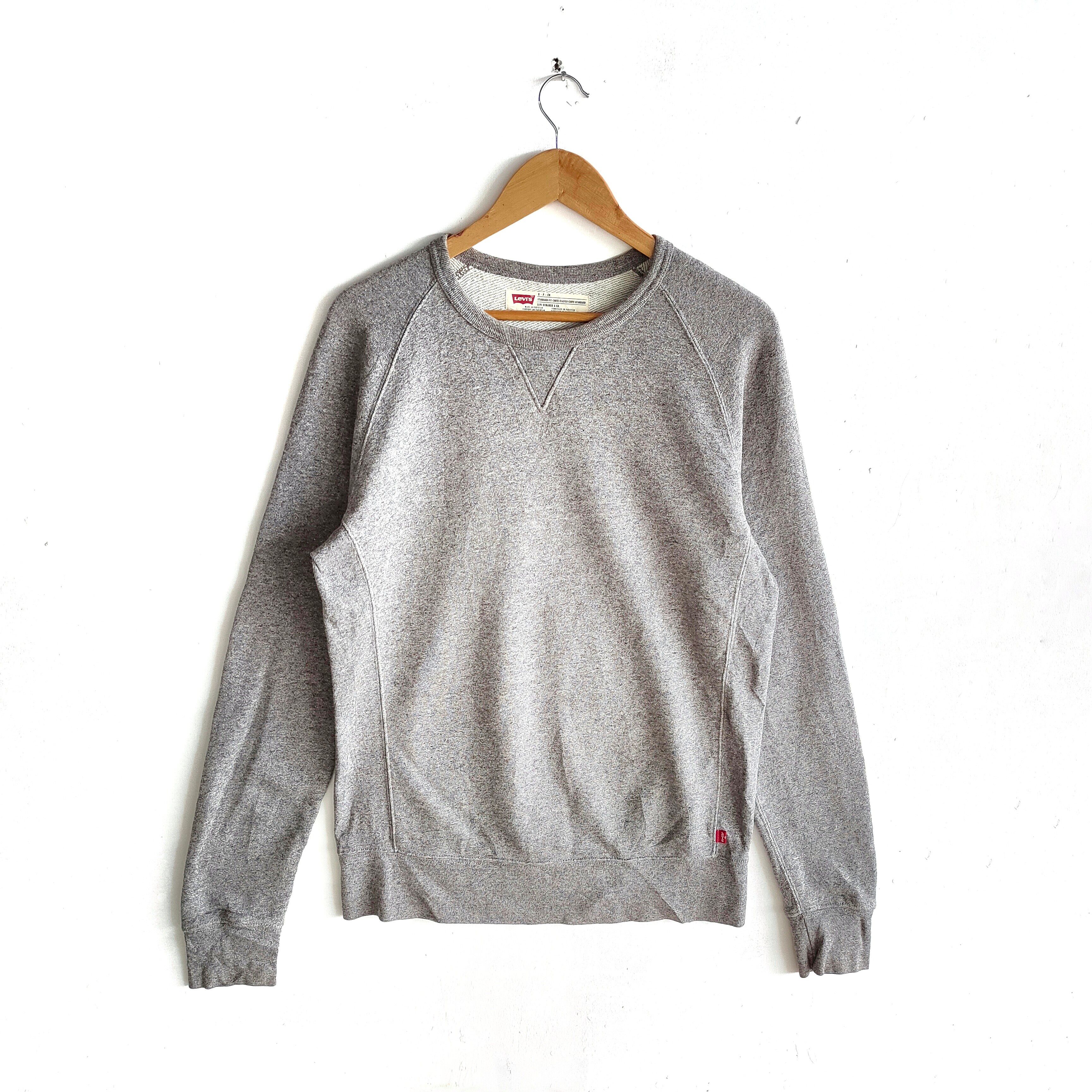 LEVIS STRAUSS & CO Plain Crewneck Medium Size Sweatshirt - 1