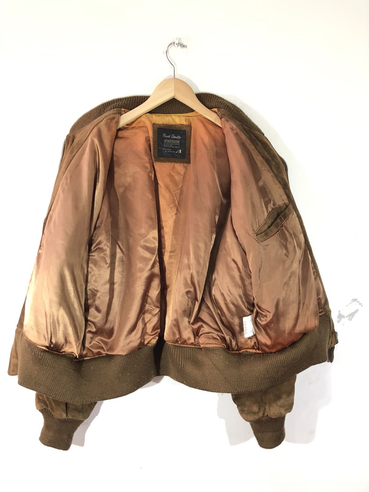 Vintage - Raver Shouter Leather Bomber Jacket - 3