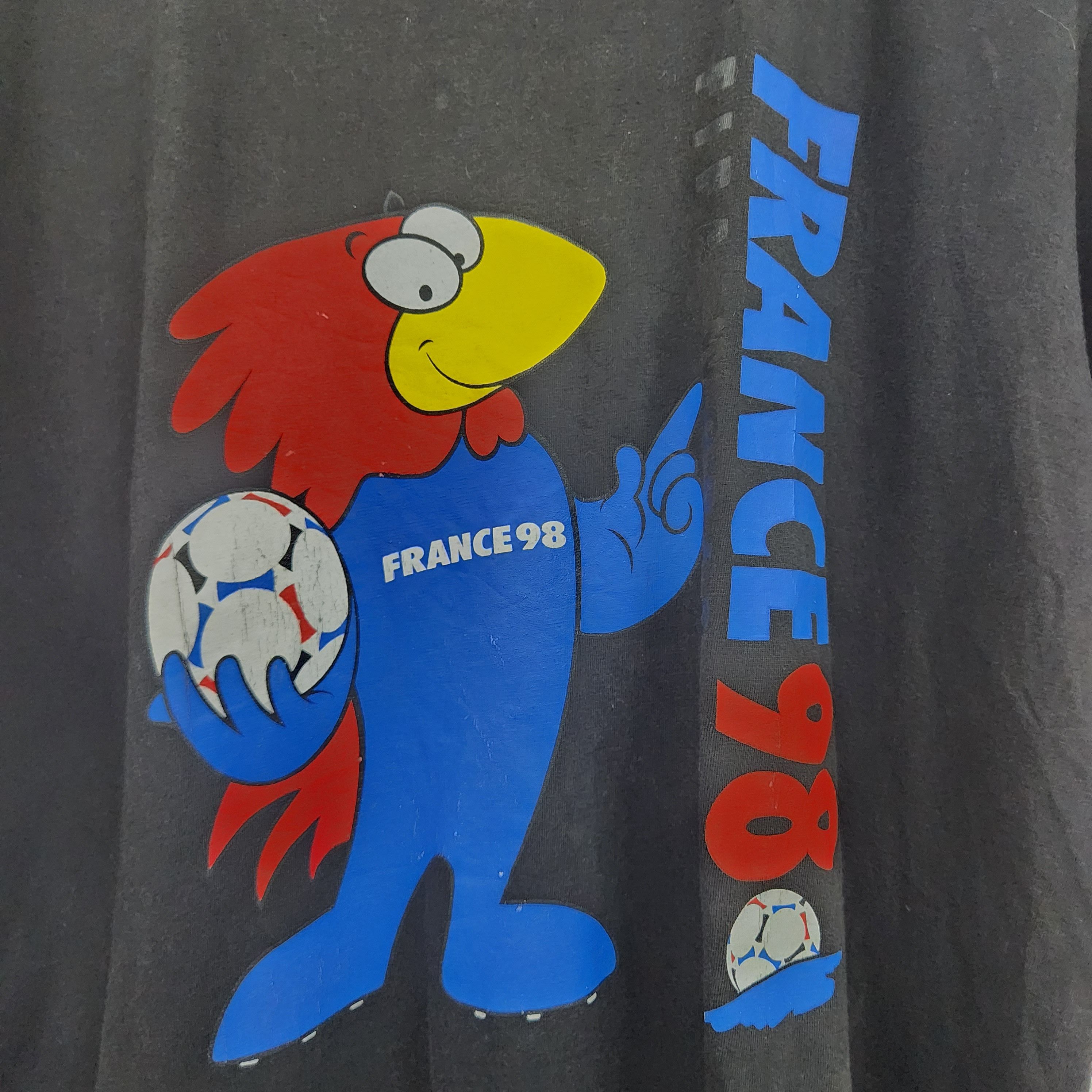 Vintage FIFA World Cup France 98 Single Stitches TShirt - 8