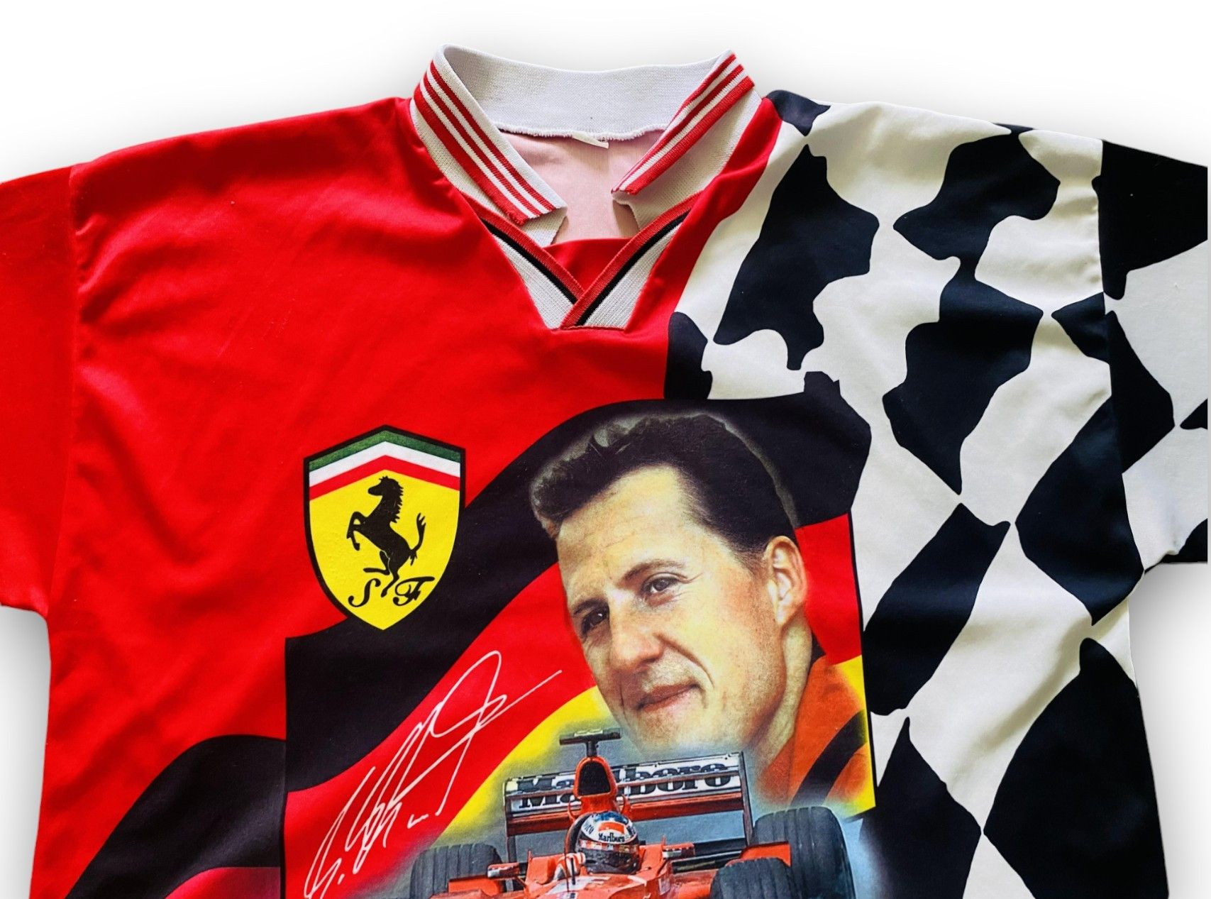 Michael Schumacher F1 Ferrari Formula 1 T-Shirt Vintage Race - 2