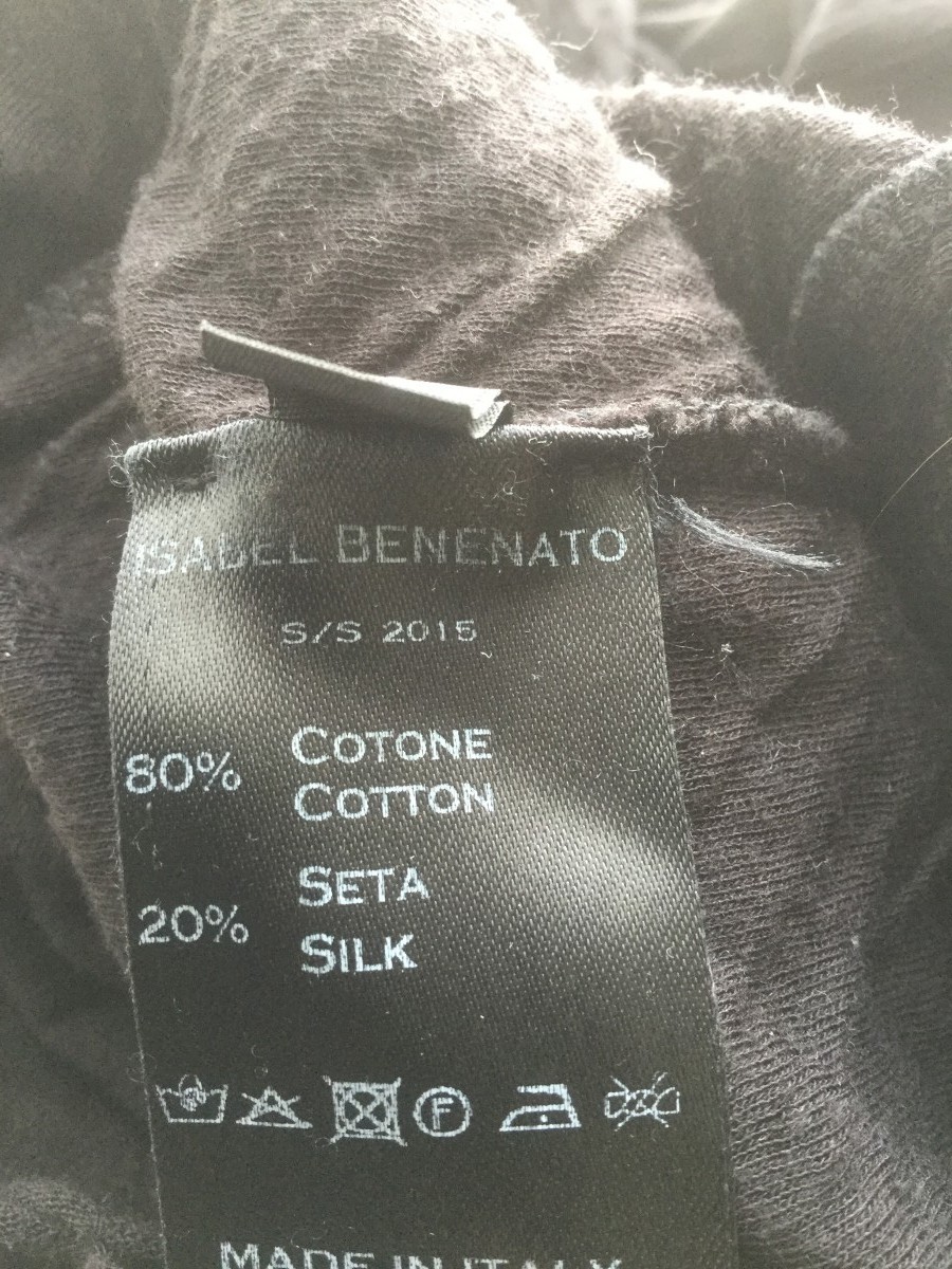 Isabel Benenato - Double layer crumpled sweatshirt.Like Rick Owens or Devoa - 5